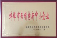 蚌埠市专精特新企业